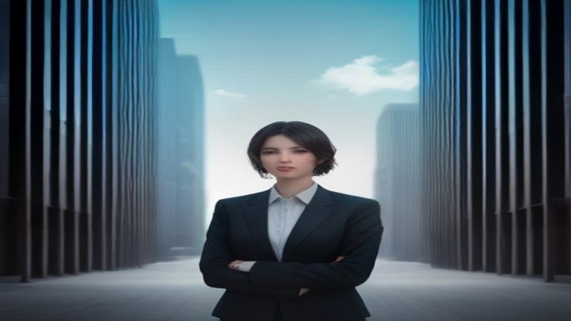 同人写作者在书房中阅读与书写，背景映出平行世界的朦胧光影